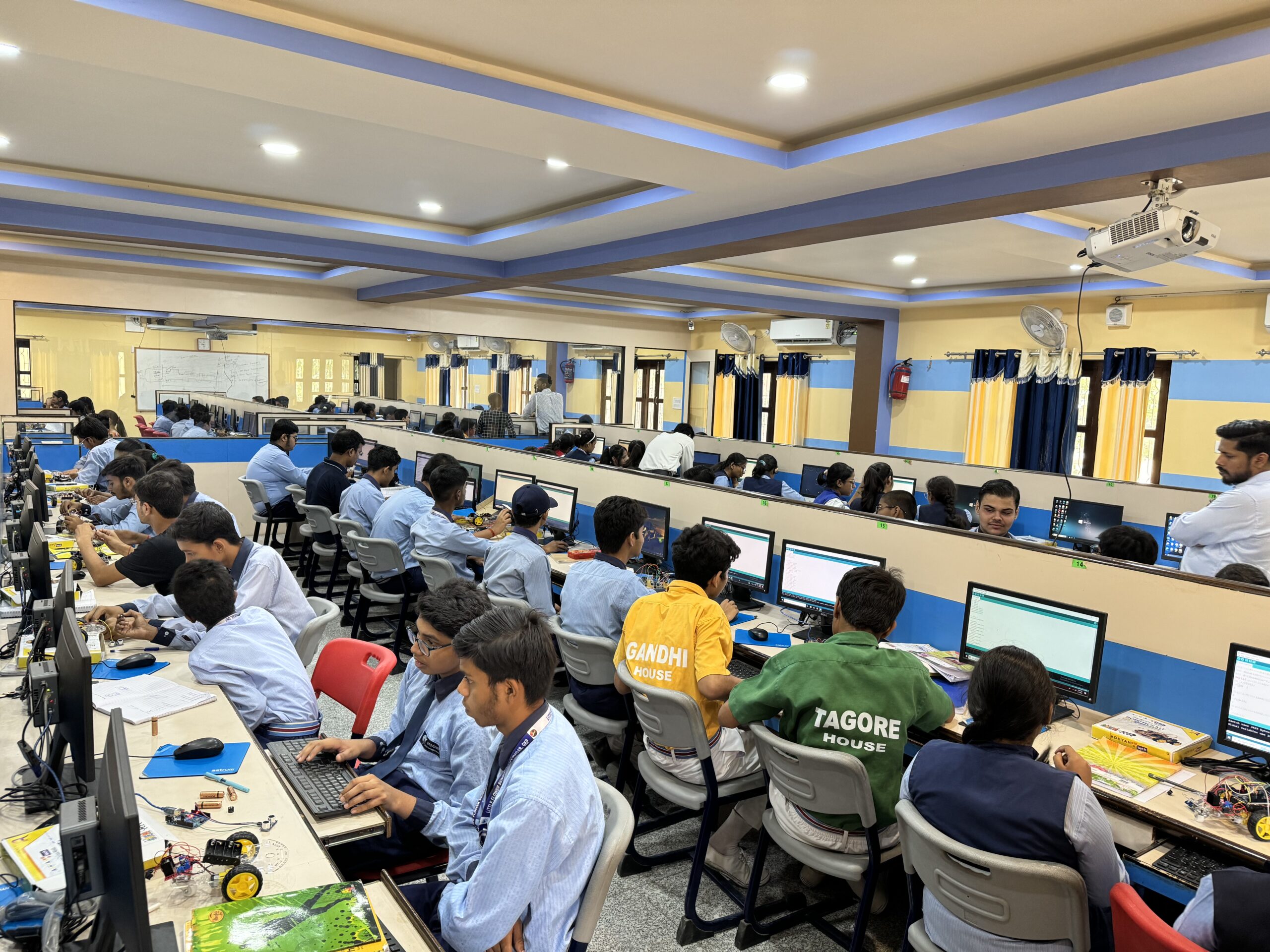 robotics and ai lab setup for schools