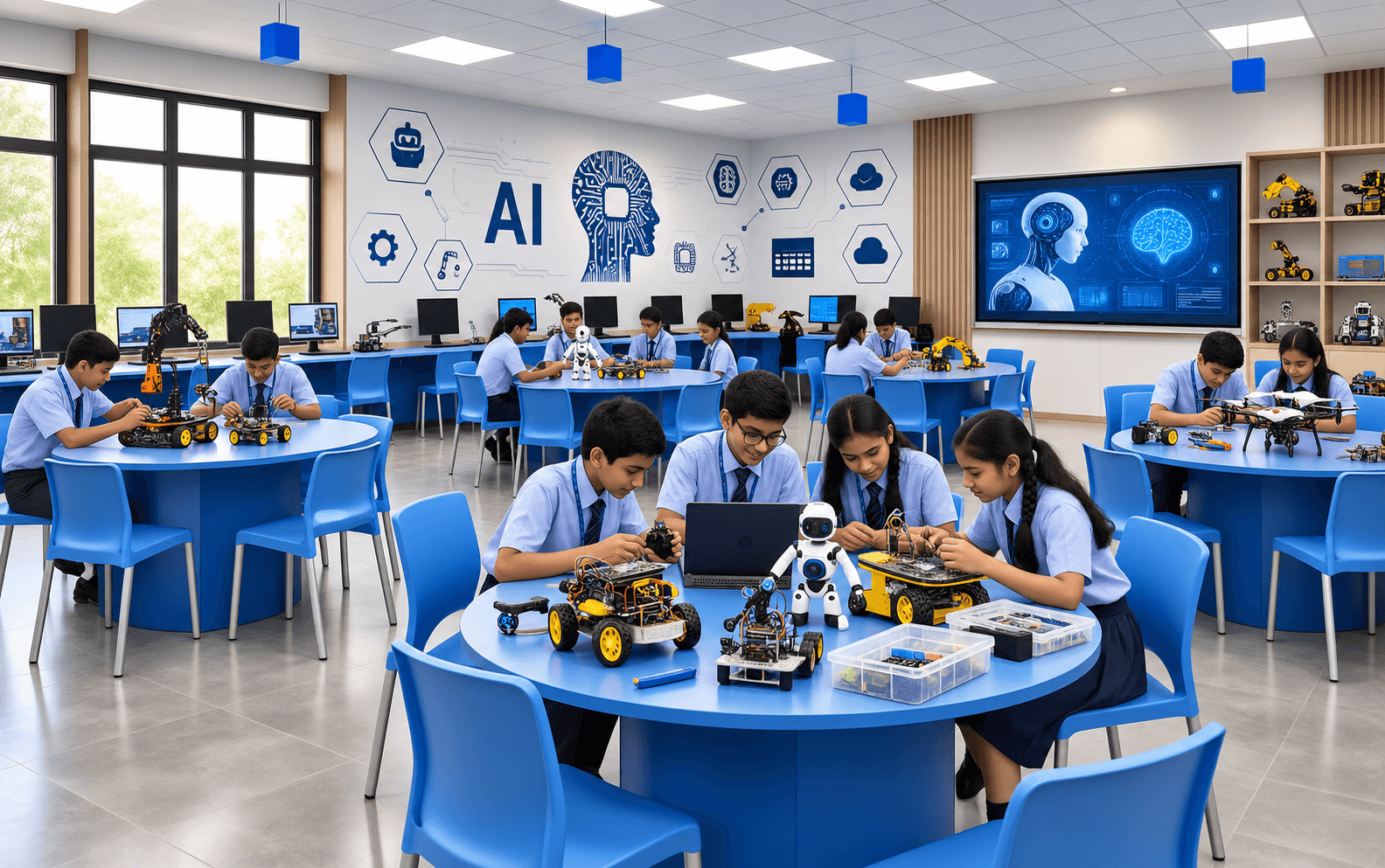 AI & Robotics Lab for School