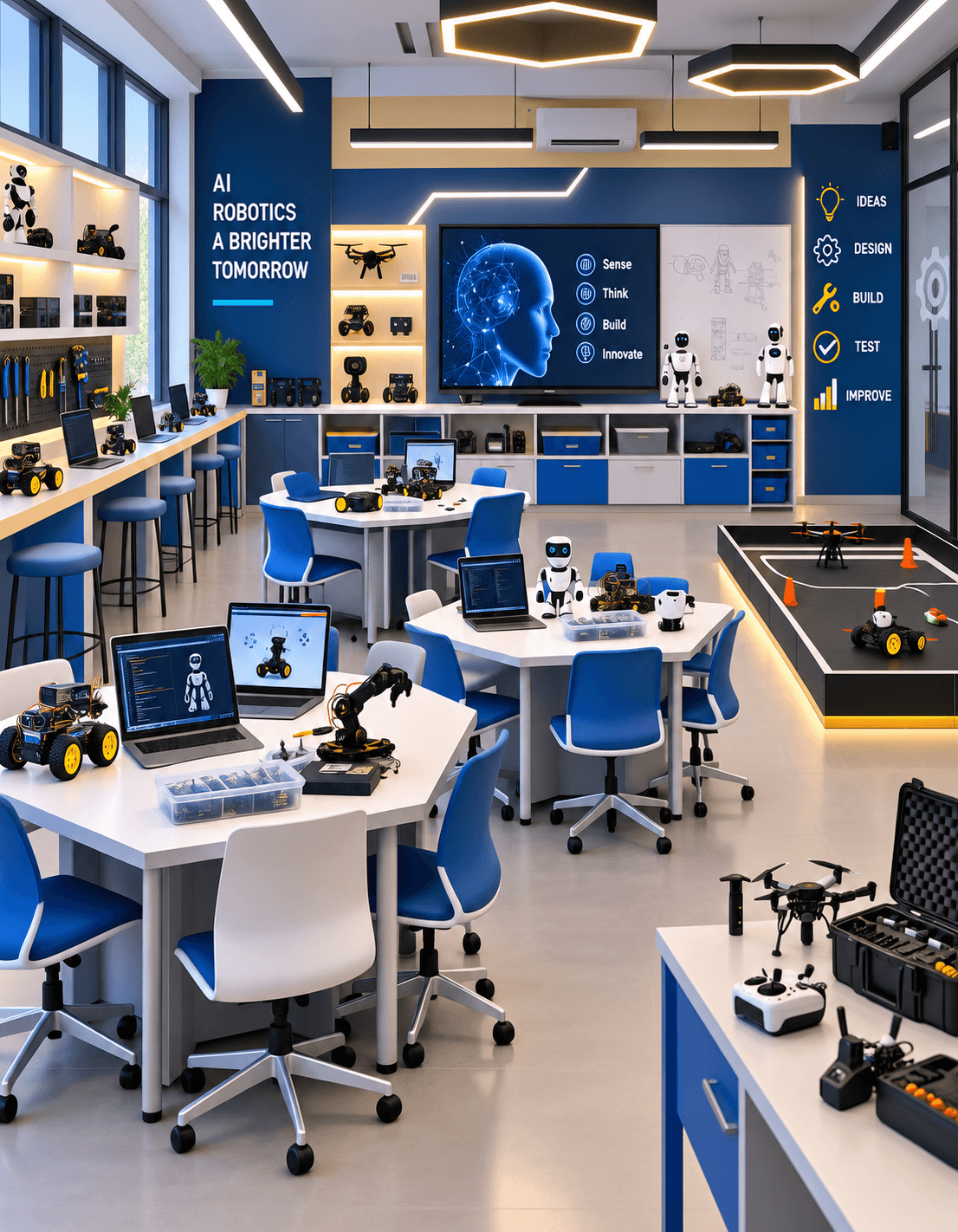 AI & Robotics Lab for schools