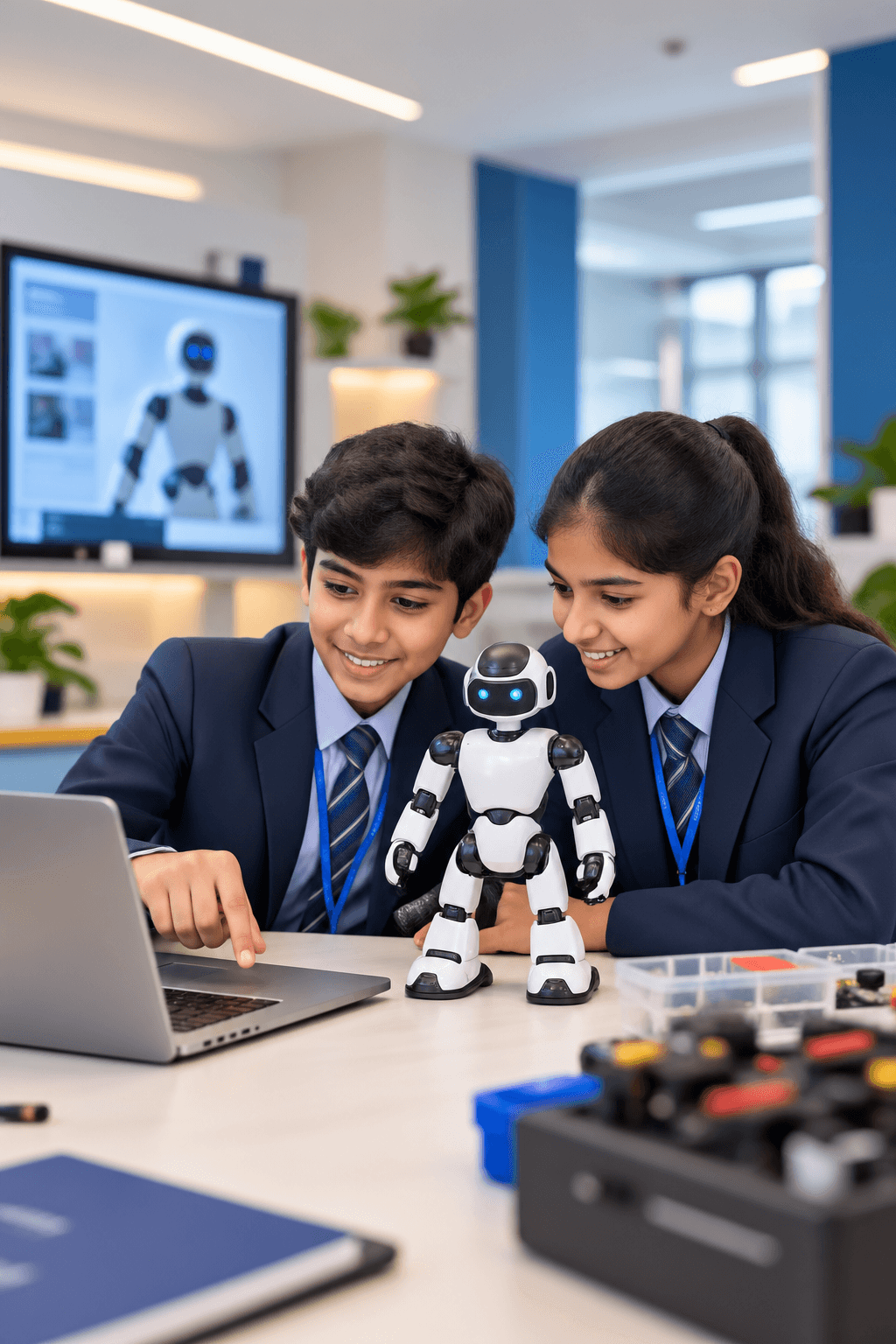 Robotics lab learning session