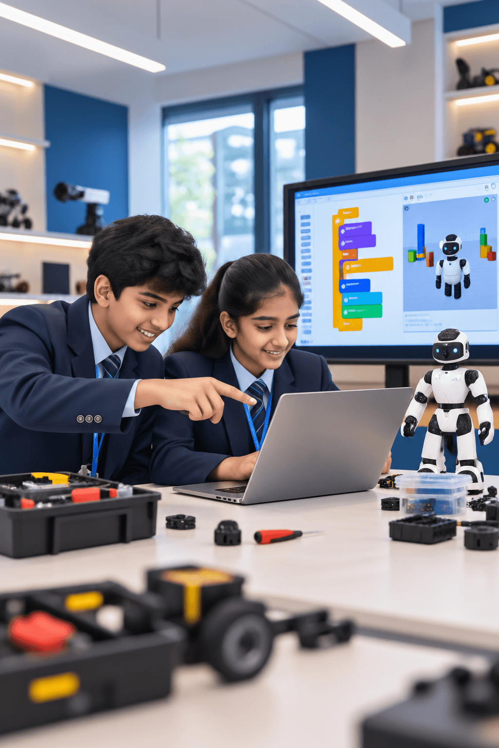 What Is an AI & Robotics Lab in a School?