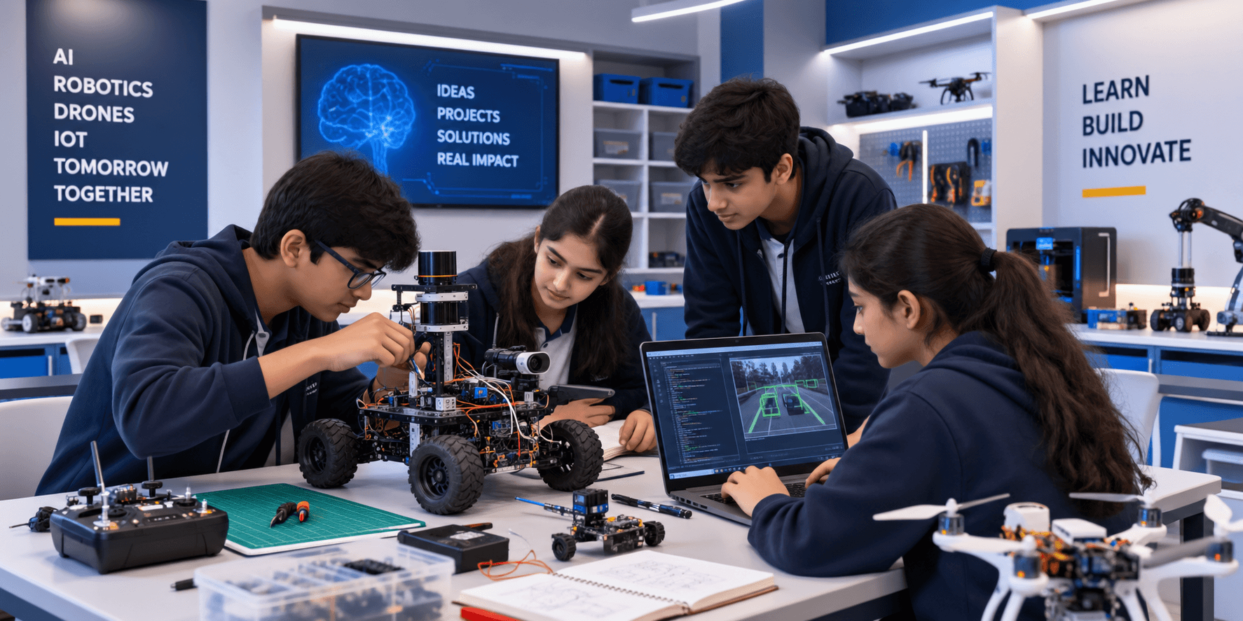 Innovate stage: Classes 9–12